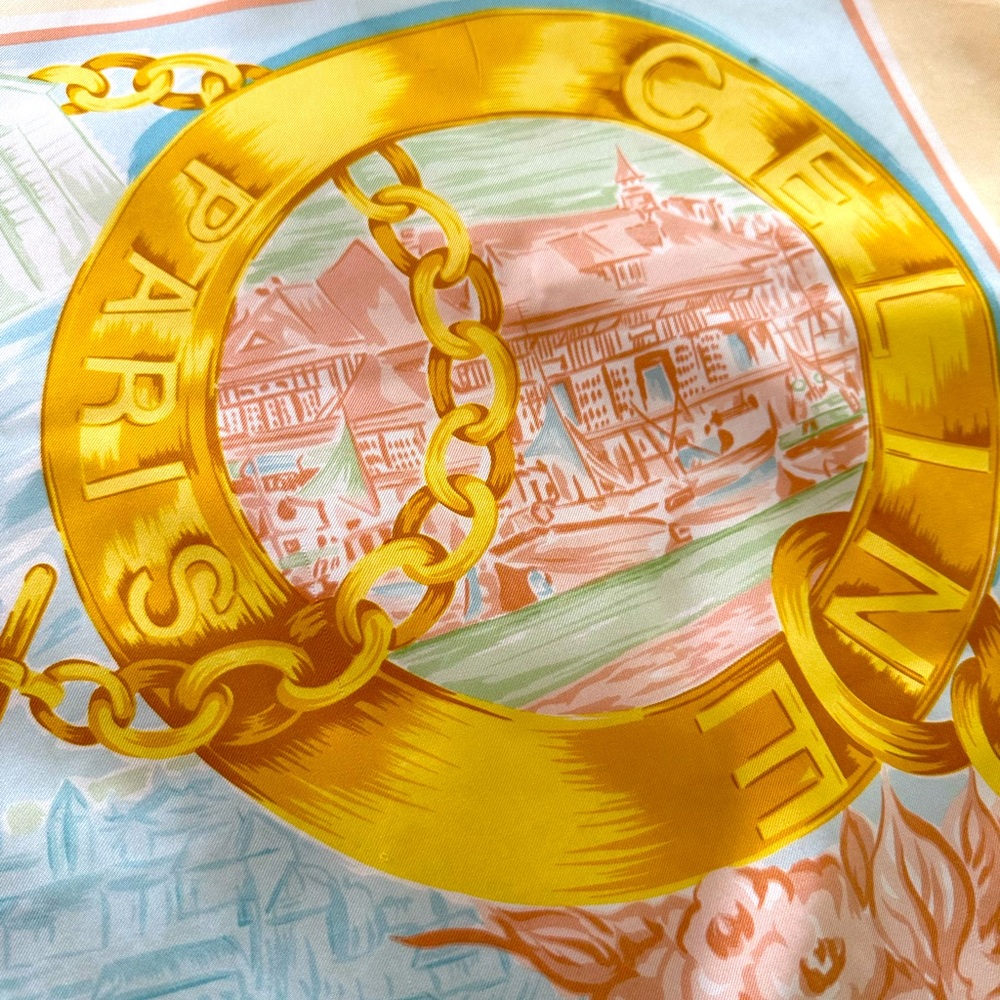 Celine vintage silk scarf